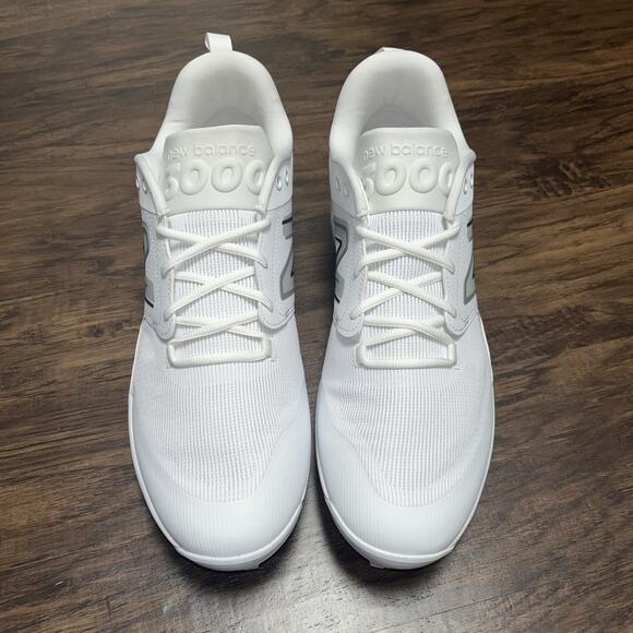 New Balance Men’s Fresh Foam 3000 V6 Molded Baseball Cleats White Size 16 D - Picture 3 of 8